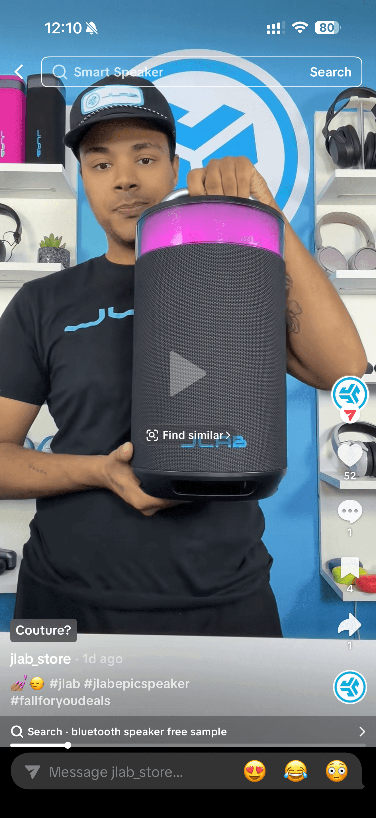 TikTok Shop LIVE mockup screenshot